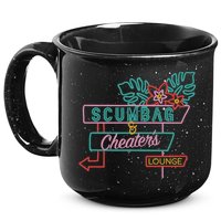 Scumbag And Cheaters Lounge 15oz Campfire Ceramic Mug