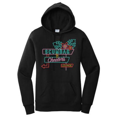Scumbag And Cheaters Lounge Women's Pullover Hoodie