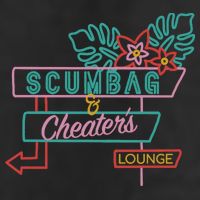 Scumbag And Cheaters Lounge Golf Towel