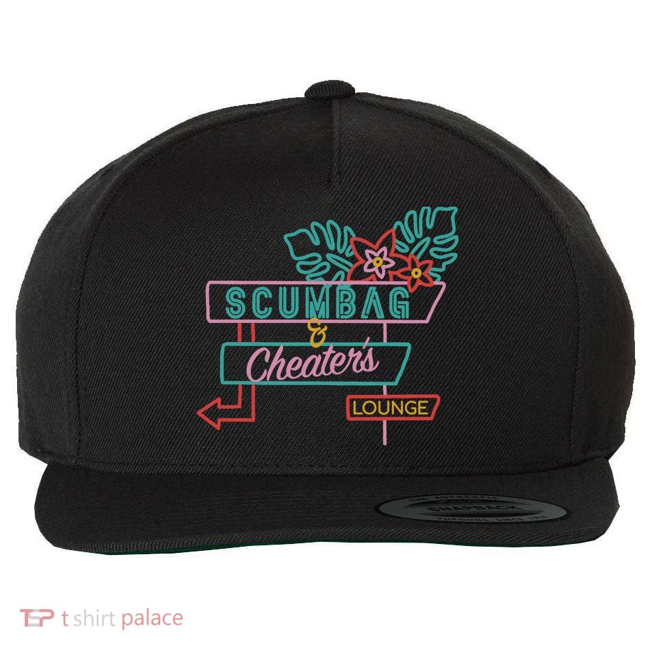 Scumbag And Cheaters Lounge Wool Snapback Cap