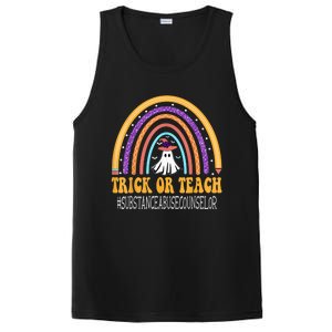 Substance Abuse Counselor Rainbow Trick or teach Halloween PosiCharge Competitor Tank