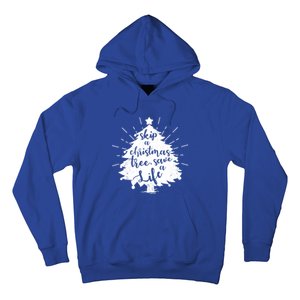 Skip A Christmas Tree Save A Life Xmas Present Cute Gift Hoodie