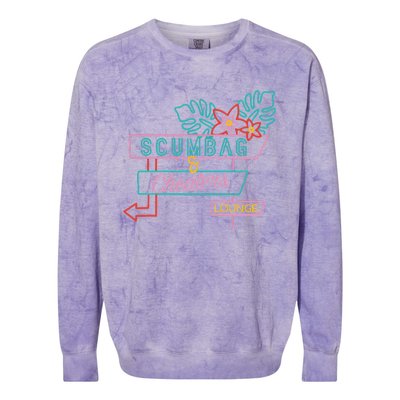 Scumbag And Cheaters Lounge Ariana Team Pump Rules Colorblast Crewneck Sweatshirt