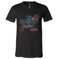 Scumbag And Cheaters Lounge Ariana Team Pump Rules V-Neck T-Shirt