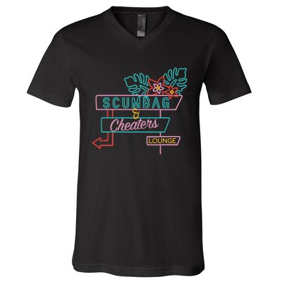 Scumbag And Cheaters Lounge Ariana Team Pump Rules V-Neck T-Shirt