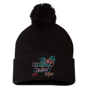 Scumbag And Cheaters Lounge Ariana Team Pump Rules Pom Pom 12in Knit Beanie