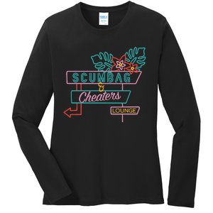 Scumbag And Cheaters Lounge Ariana Team Pump Rules Ladies Long Sleeve Shirt