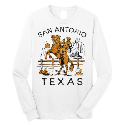 San Antonio Classic City Pride Design Long Sleeve Shirt