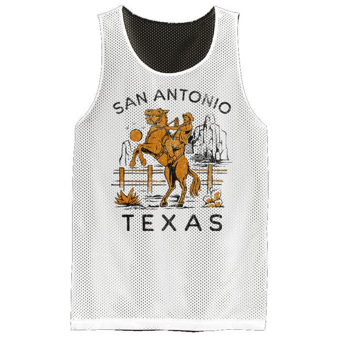 San Antonio Classic City Pride Design Mesh Reversible Basketball Jersey Tank