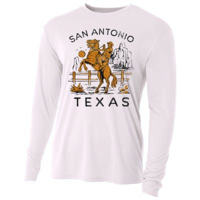 San Antonio Classic City Pride Design Cooling Performance Long Sleeve Crew