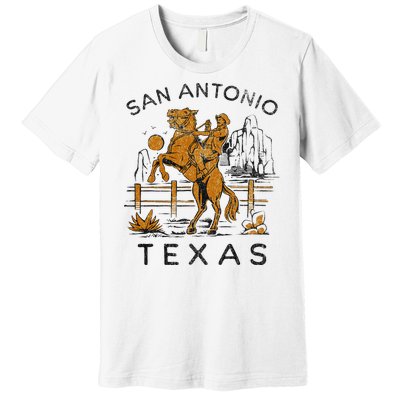 San Antonio Classic City Pride Design Premium T-Shirt