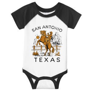 San Antonio Classic City Pride Design Infant Baby Jersey Bodysuit