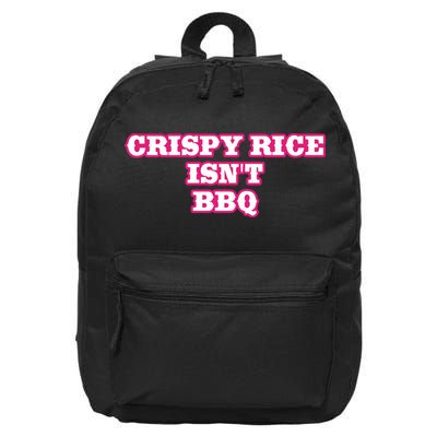 Sunny Anderson Crispy Rice Isn’T Bbq 16 in Basic Backpack