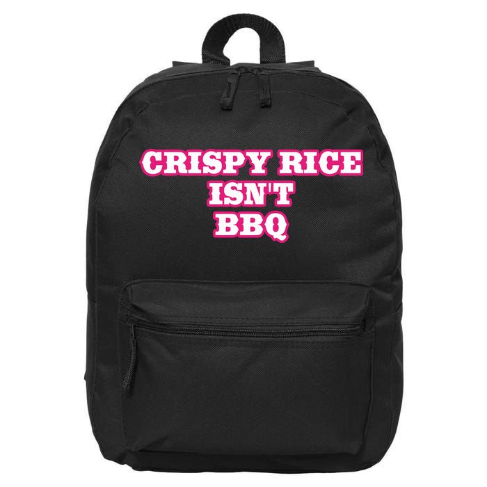 Sunny Anderson Crispy Rice Isn’T Bbq 16 in Basic Backpack