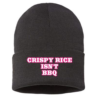 Sunny Anderson Crispy Rice Isn’T Bbq Sustainable Knit Beanie