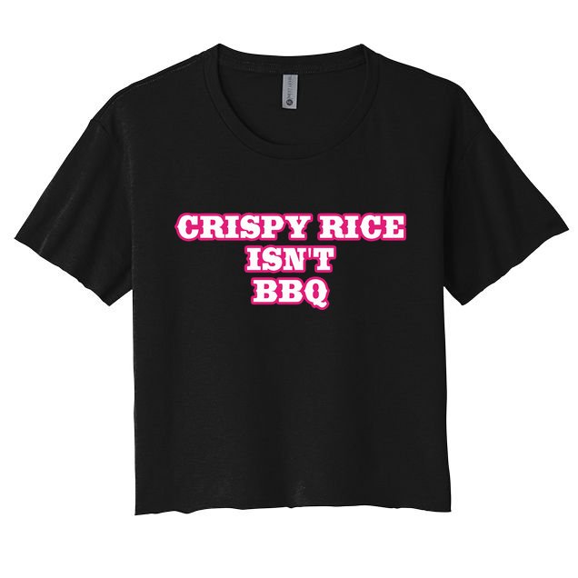 Sunny Anderson Crispy Rice Isn’T Bbq Crop Top