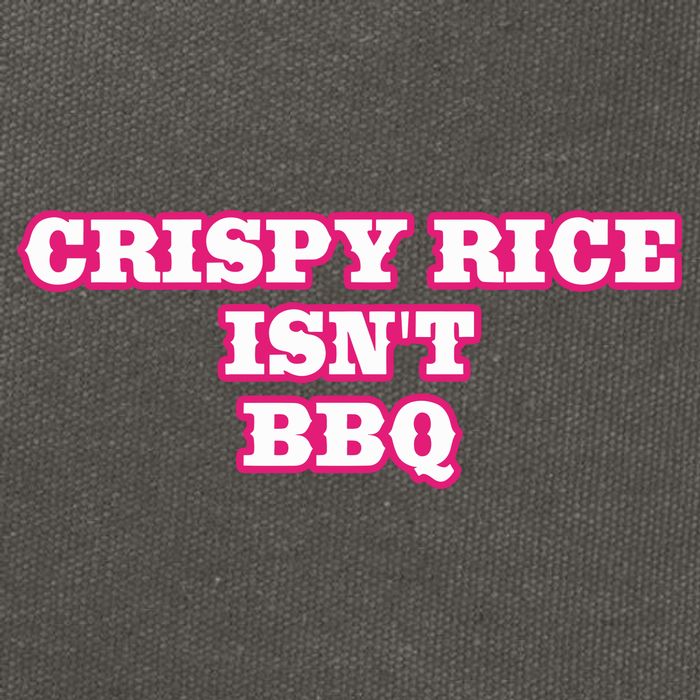 Sunny Anderson Crispy Rice Isn’T Bbq Cotton Canvas Backpack
