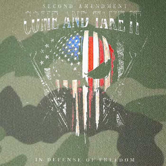 Second Amendment Come And Take It In Defense Of Freedom Legacy Tie Dye Trucker Hat