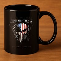 Second Amendment Come And Take It In Defense Of Freedom 11oz C Handle Ceramic Mug