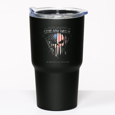 Second Amendment Come And Take It In Defense Of Freedom Tumbler