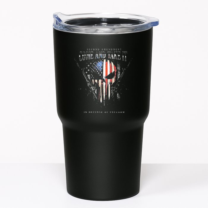 Second Amendment Come And Take It In Defense Of Freedom Tumbler
