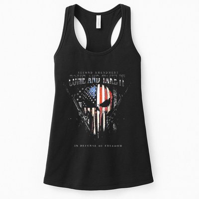Second Amendment Come And Take It In Defense Of Freedom Womens Tank Top