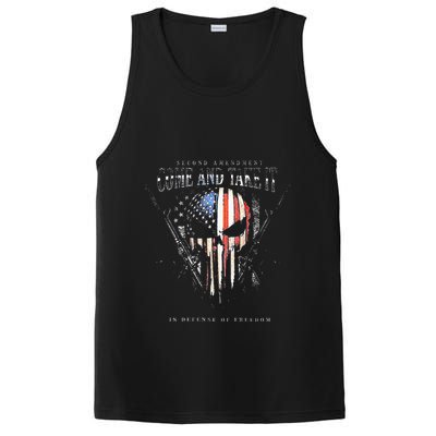 Second Amendment Come And Take It In Defense Of Freedom PosiCharge Competitor Tank