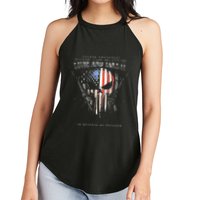 Second Amendment Come And Take It In Defense Of Freedom Women's Perfect Tri Rocker Tank