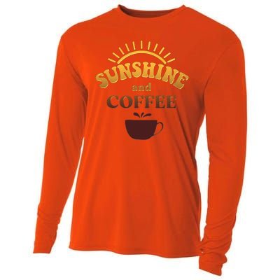 Sunshine And Coffee Cooling Performance Long Sleeve Crew