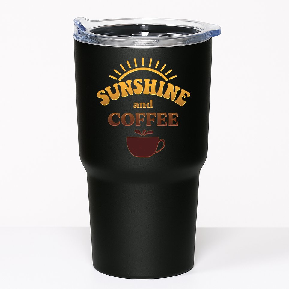 Sunshine And Coffee Tumbler