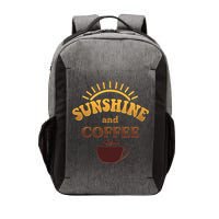 Sunshine And Coffee Vector Backpack