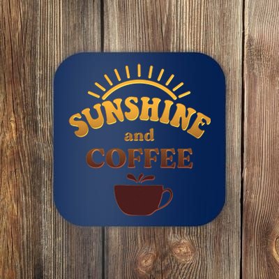 Sunshine And Coffee Coaster