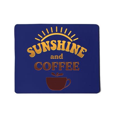 Sunshine And Coffee Mousepad