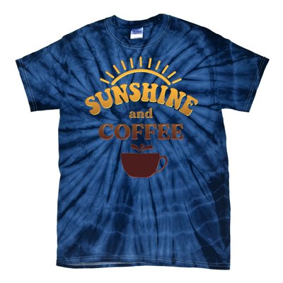 Sunshine And Coffee Tie-Dye T-Shirt