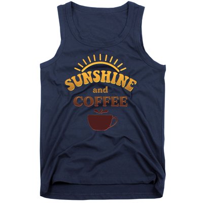 Sunshine And Coffee Tank Top