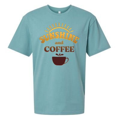 Sunshine And Coffee Sueded Cloud Jersey T-Shirt