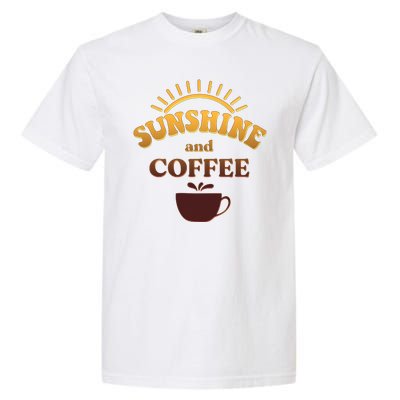 Sunshine And Coffee Garment-Dyed Heavyweight T-Shirt