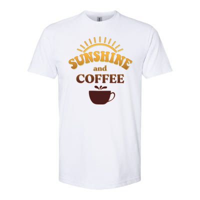 Sunshine And Coffee Softstyle CVC T-Shirt