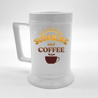 Sunshine And Coffee Beer Stein