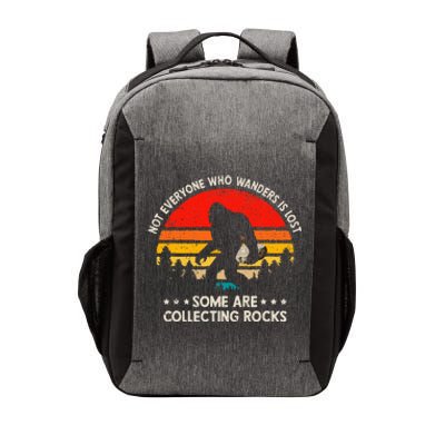 Some Are Collecting Rocks Geologist Rockhounding Bigfoot Vector Backpack