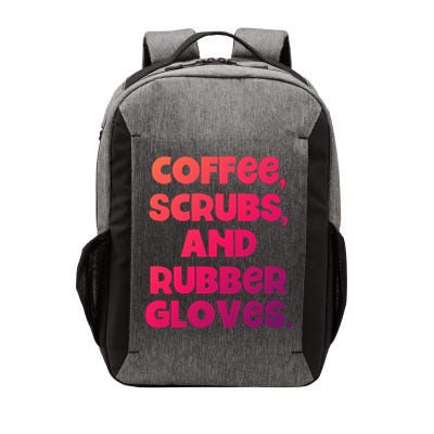 Scrubs And Coffee Scrubs Rubber Gloves Coffee Scrubs Gift Vector Backpack