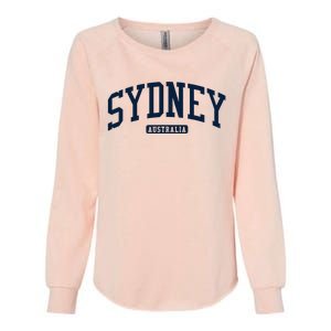 Sydney Australia College University Style Womens California Wash Sweatshirt