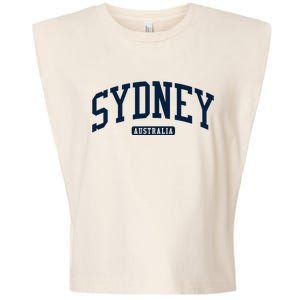 Sydney Australia College University Style Garment-Dyed Women's Muscle Tee