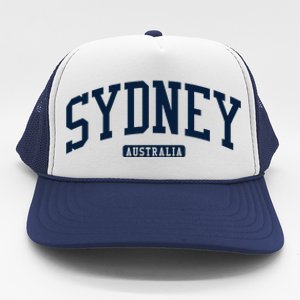 Sydney Australia College University Style Trucker Hat