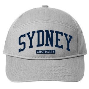 Sydney Australia College University Style 7-Panel Snapback Hat