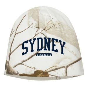 Sydney Australia College University Style Kati - Camo Knit Beanie