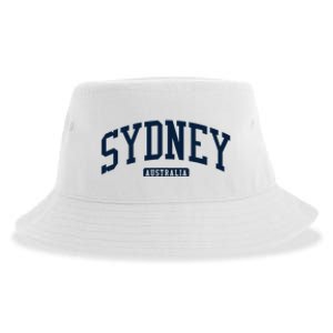 Sydney Australia College University Style Sustainable Bucket Hat