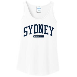 Sydney Australia College University Style Ladies Essential Tank