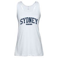 Sydney Australia College University Style Ladies Essential Flowy Tank