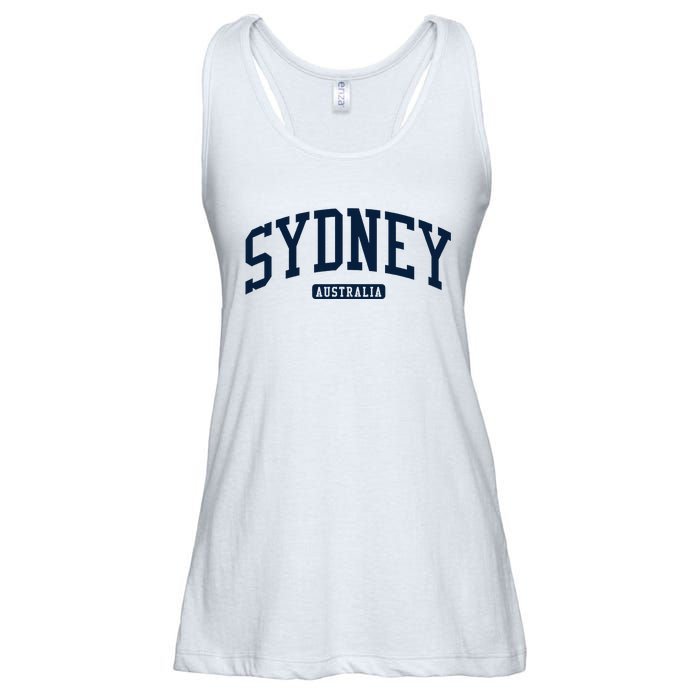 Sydney Australia College University Style Ladies Essential Flowy Tank